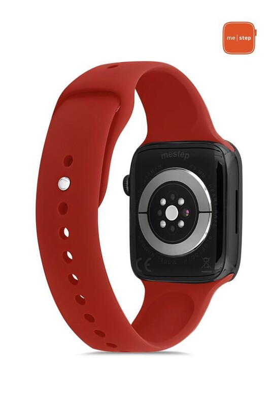 ME STEP Watch 8 Plus Red Smart Watch - Thumbnail