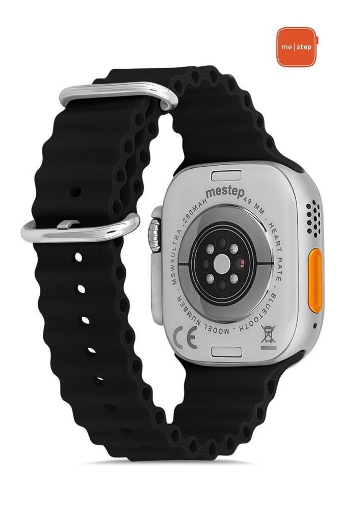 ME STEP Watch 8 Ultra Black Smart Watch 49 Mm