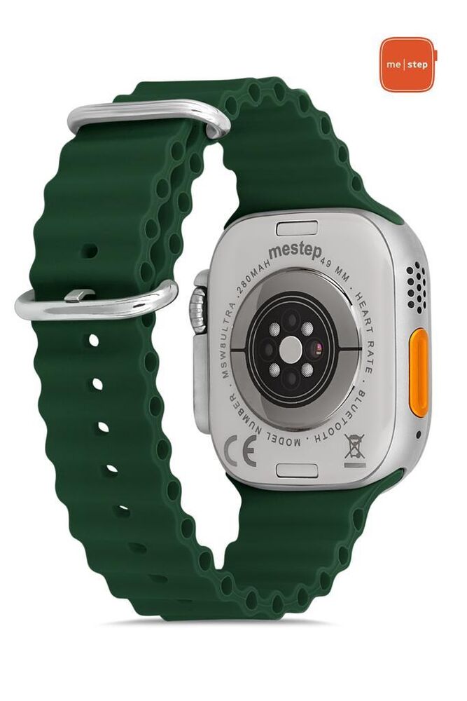 ME STEP Watch 8 Ultra Green Smart Watch 49 Mm