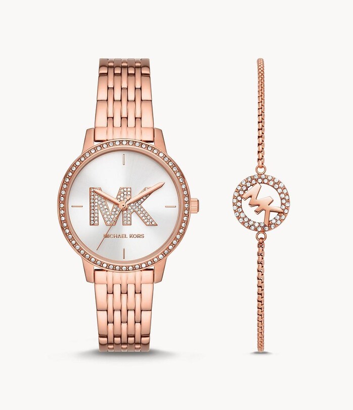 MICHAEL KORS - MICHAEL KORS MK1052SET Kadın Kol Saati