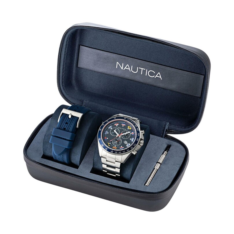NAUTICA - NAUTICA NAPOBF122 Erkek Kol Saati (SET)