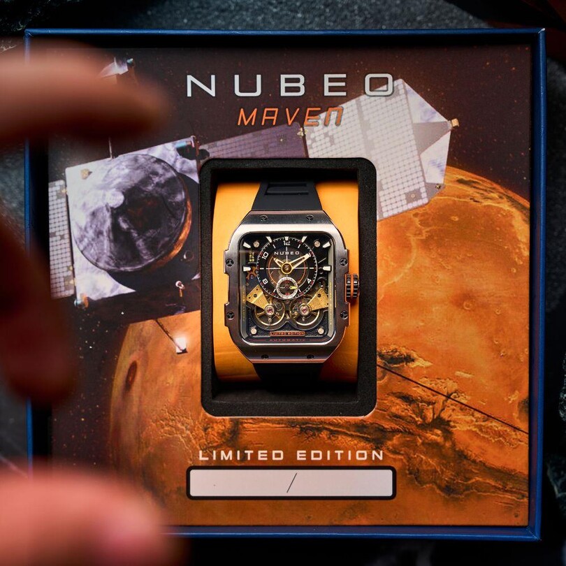  MAVEN AUTOMATIC LIMITED EDITION NB-6077-08 Erkek Kol Saati - Thumbnail
