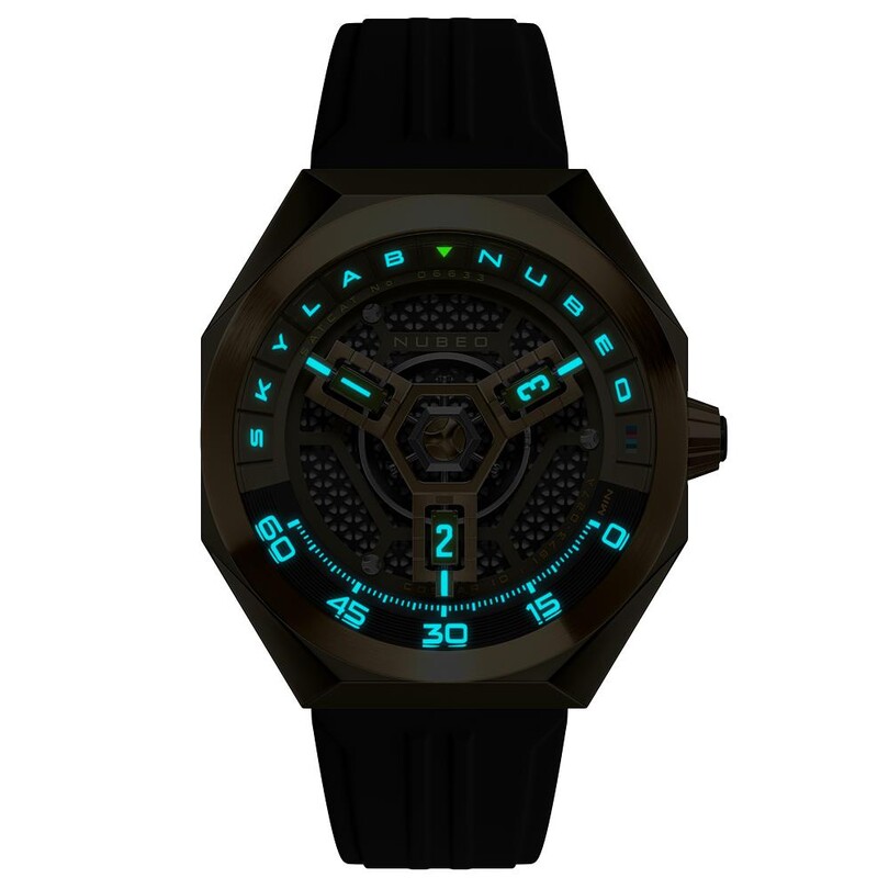 SKYLAB AUTOMATIC LIMITED EDITION NB-6083-0G Erkek Kol Saati - Thumbnail