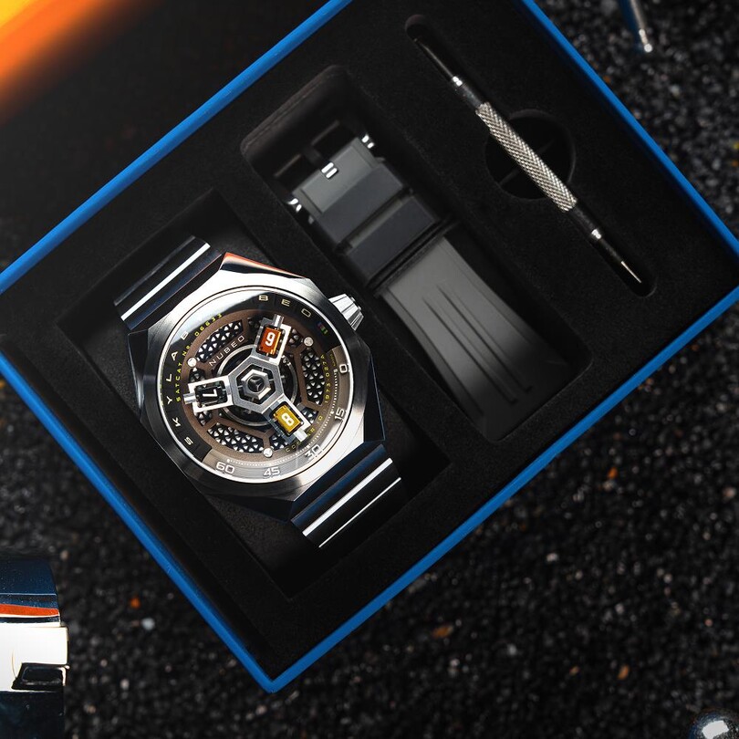  SKYLAB AUTOMATIC NB-6083-55 Erkek Kol Saati - Thumbnail