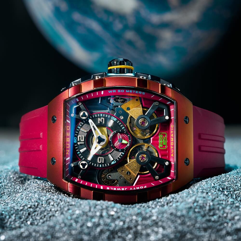  MAGELLAN DOUBLE BARREL AUTOMATIC NB-6100-04 Erkek Kol Saati
