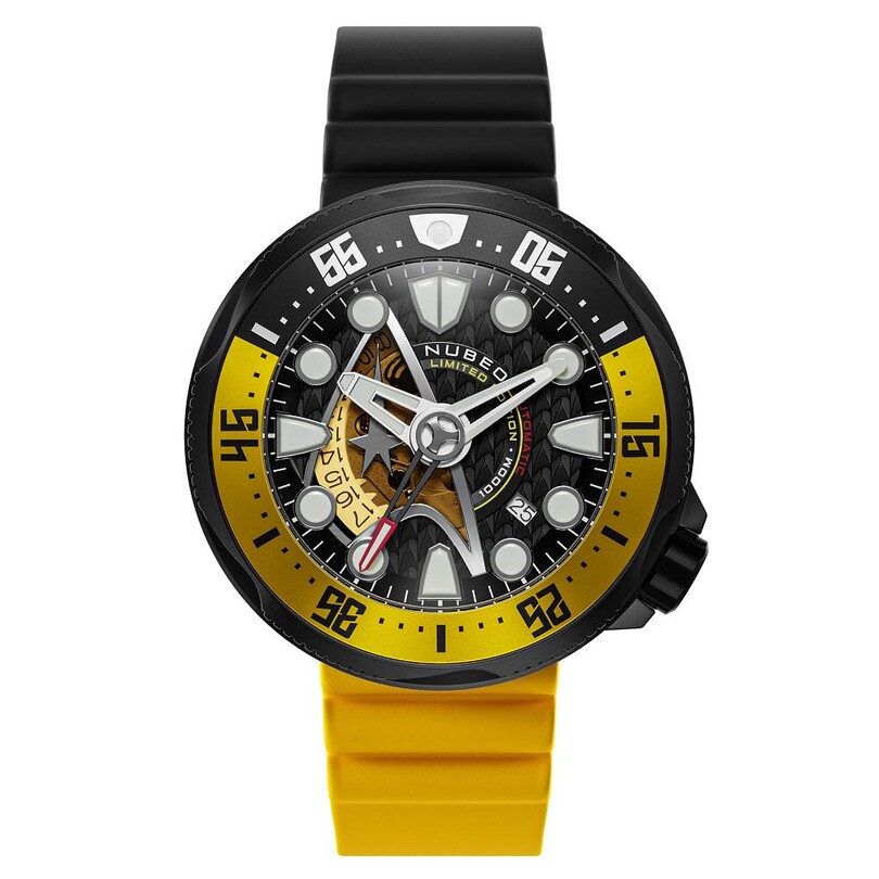 NUBEO - VENTANA AUTOMATIC STAR TREK STARFLEET LIMITED EDITION NB-6104-01 Erkek Kol Saati