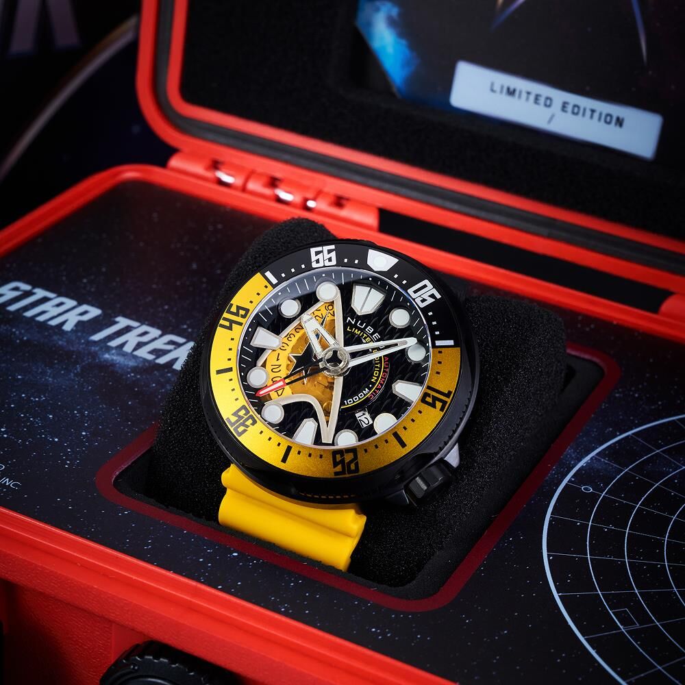  VENTANA AUTOMATIC STAR TREK STARFLEET LIMITED EDITION NB-6104-01 Erkek Kol Saati
