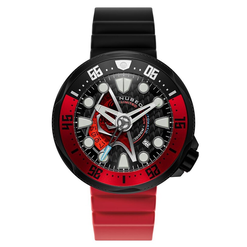 NUBEO - VENTANA AUTOMATIC STAR TREK STARFLEET LIMITED EDITION NB-6104-03 Erkek Kol Saati