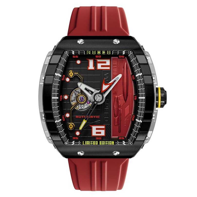 NUBEO - MAGELLAN AUTOMATIC STAR TREK WARP SPEED LIMITED EDITION NB-6106-01 Erkek Kol Saati