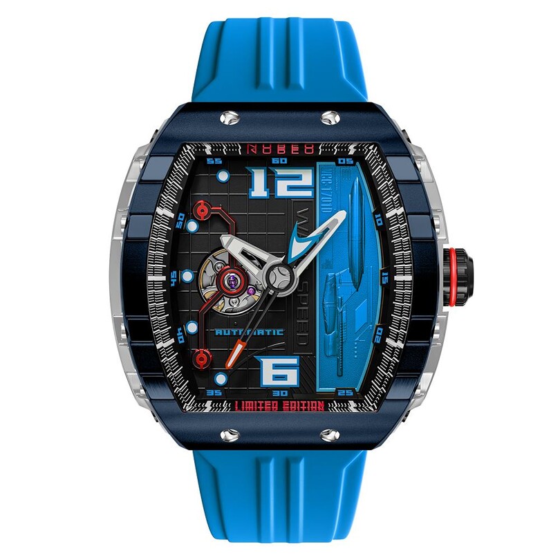 NUBEO - MAGELLAN AUTOMATIC STAR TREK WARP SPEED LIMITED EDITION NB-6106-02 Erkek Kol Saati