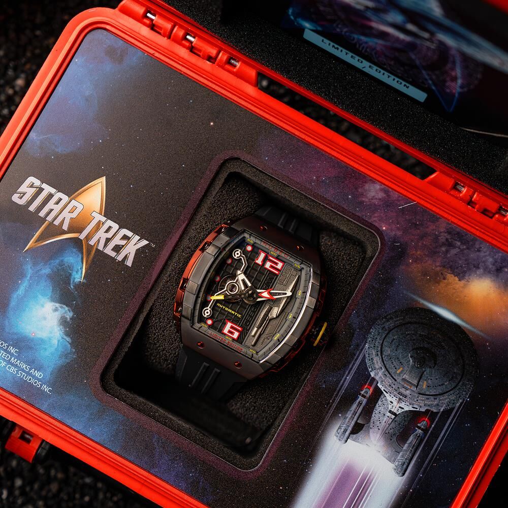  MAGELLAN AUTOMATIC STAR TREK WARP SPEED LIMITED EDITION NB-6106-04 Erkek Kol Saati