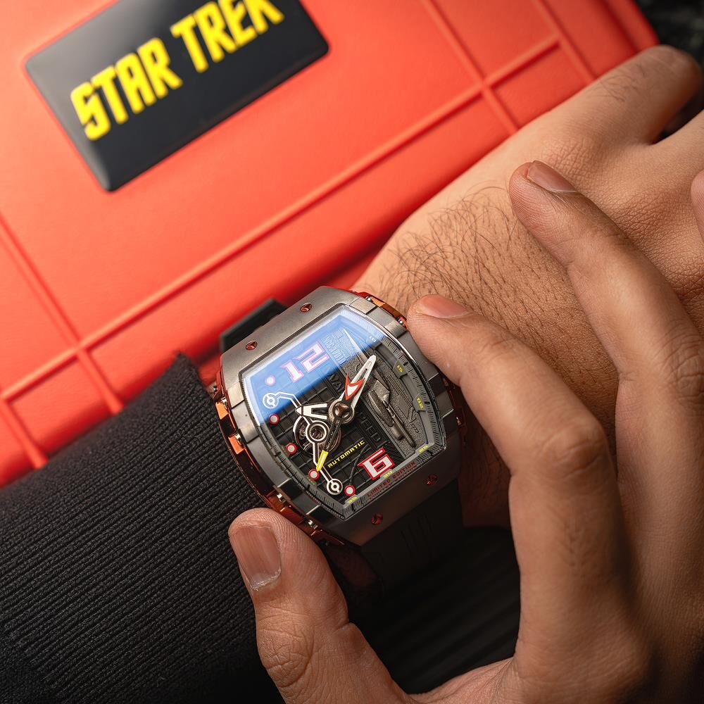  MAGELLAN AUTOMATIC STAR TREK WARP SPEED LIMITED EDITION NB-6106-04 Erkek Kol Saati