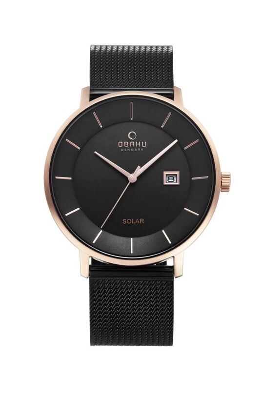 Obaku Denmark - Obaku Denmark V222GRVBMB Erkek Kol Saati