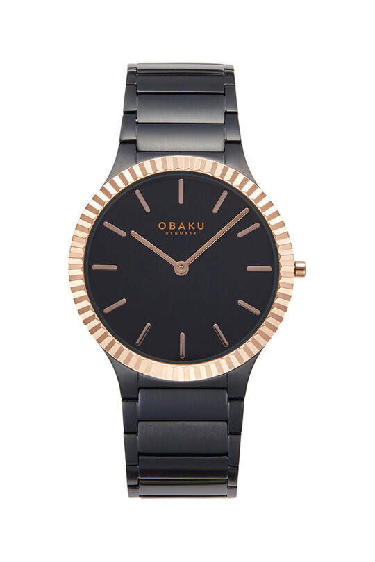 Obaku Denmark - Obaku Denmark V292GXMBSB Erkek Kol Saati