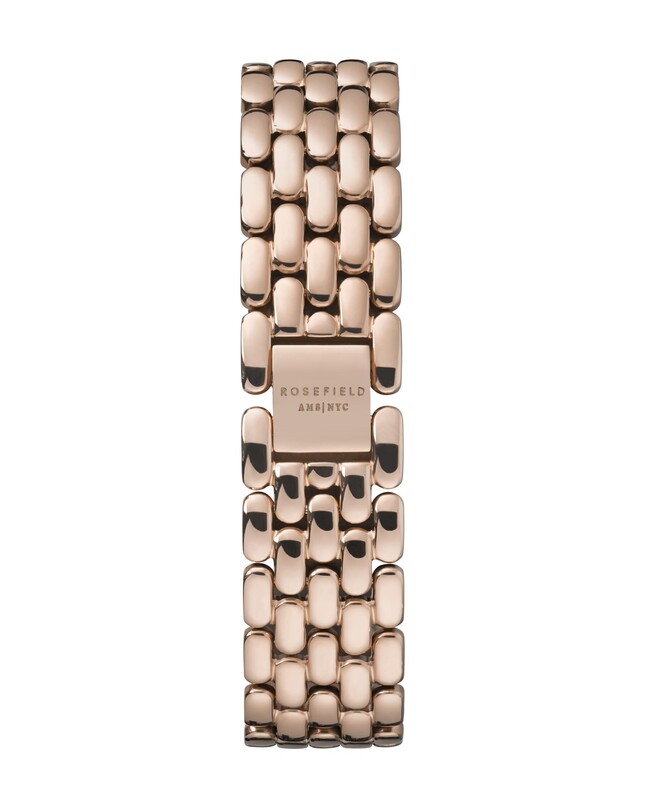 ROSEFIELD KORDON - ROSEFIELD CNSRG.S200 Rosegold 16mm Çelik Kordon