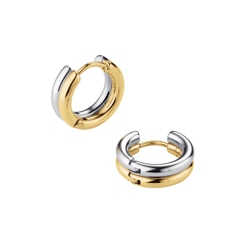 ROSEFIELD TAKI - ROSEFIELD JED2G.J709 Çift Tonlu 2 Yönlü Çemberli Altın Renkli Çelik Küpe ROSEFIELD TAKI - ROSEFIELD JED2G.J709 Çift Tonlu 2 Yönlü Çemberli Altın Renkli Çelik Küpe