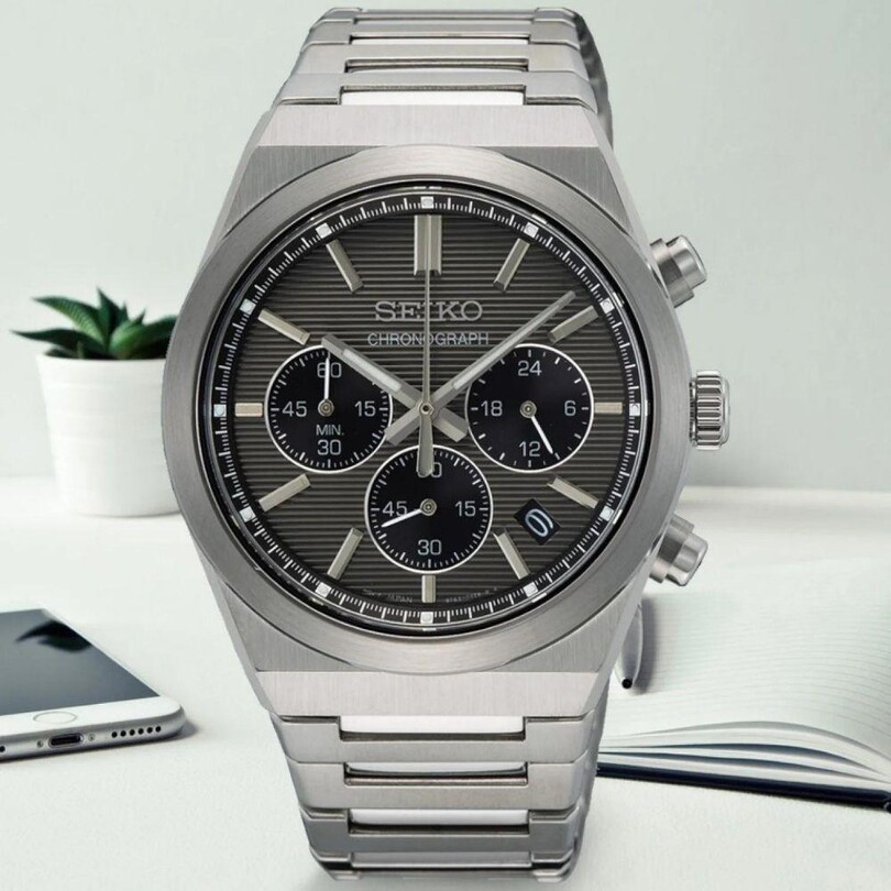 SEIKO SSB455P1 Erkek Kol Saati - Thumbnail