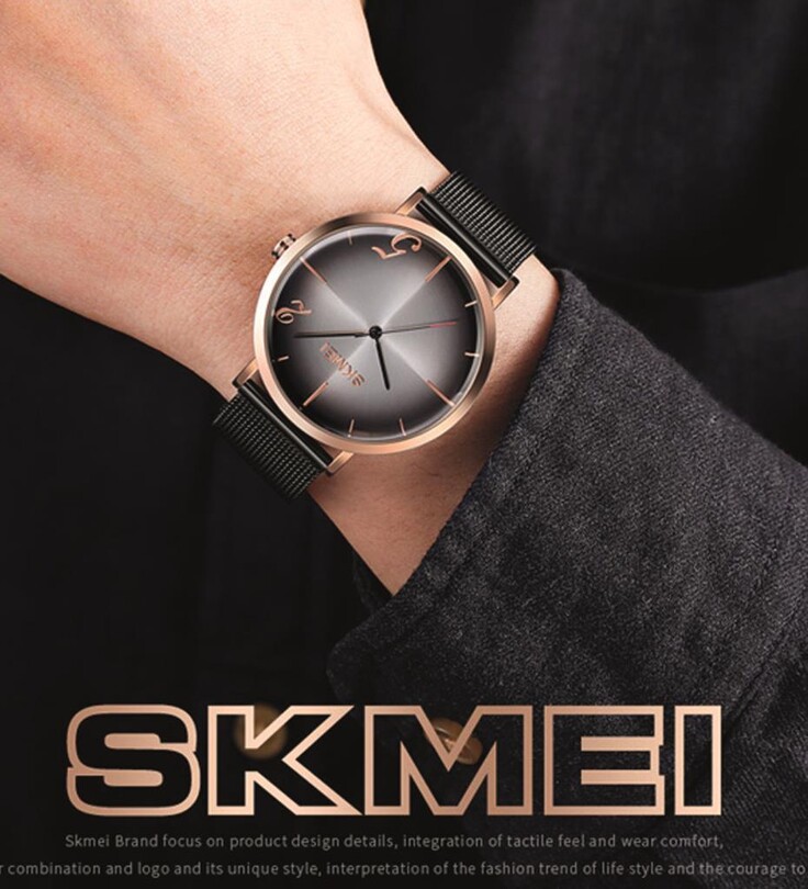 SKMEI - SKMEI 9200BKBK Erkek Kol Saati