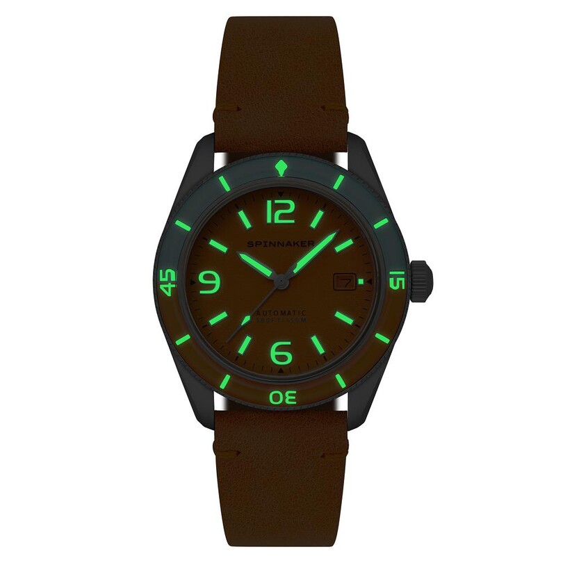 FLEUSS SP-5055-0F Otomatik (Seiko NH35 Mekanizmalı) Erkek Kol Saati - Thumbnail