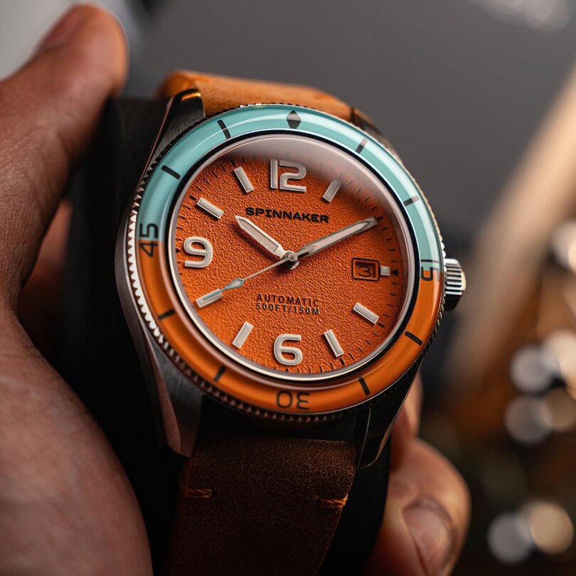 FLEUSS SP-5055-0F Otomatik (Seiko NH35 Mekanizmalı) Erkek Kol Saati - Thumbnail