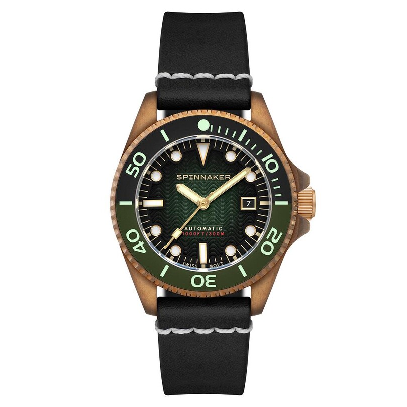 SPINNAKER - TESEI BRONZE SWISS SP-5060-0B Otomatik (Sellita SW200 Mekanizmalı) Erkek Kol Saati