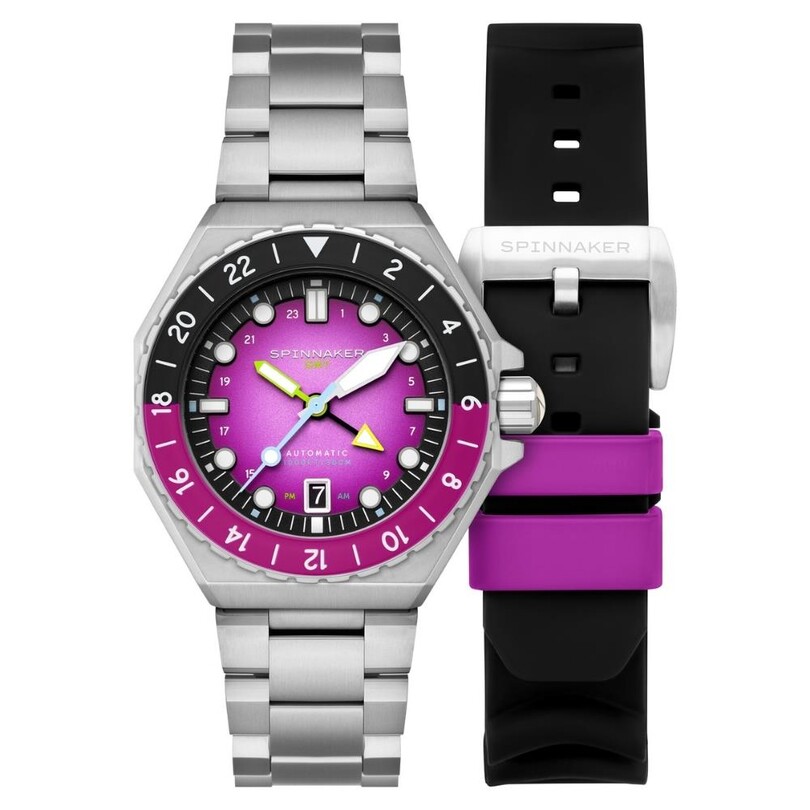 SPINNAKER - DUMAS GMT SP-5119-66 Otomatik (Seiko NH34 Mekanizmalı) Erkek Kol Saati