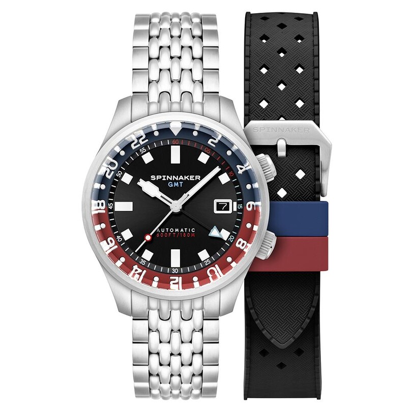 BRADNER GMT SP-5121-55 Otomatik (Seiko NH34 Mekanizmalı) Erkek Kol Saati - Thumbnail