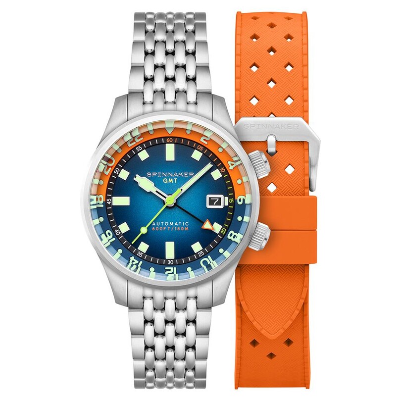 BRADNER GMT SP-5121-AA Otomatik (Seiko NH34 Mekanizmalı) Erkek Kol Saati - Thumbnail