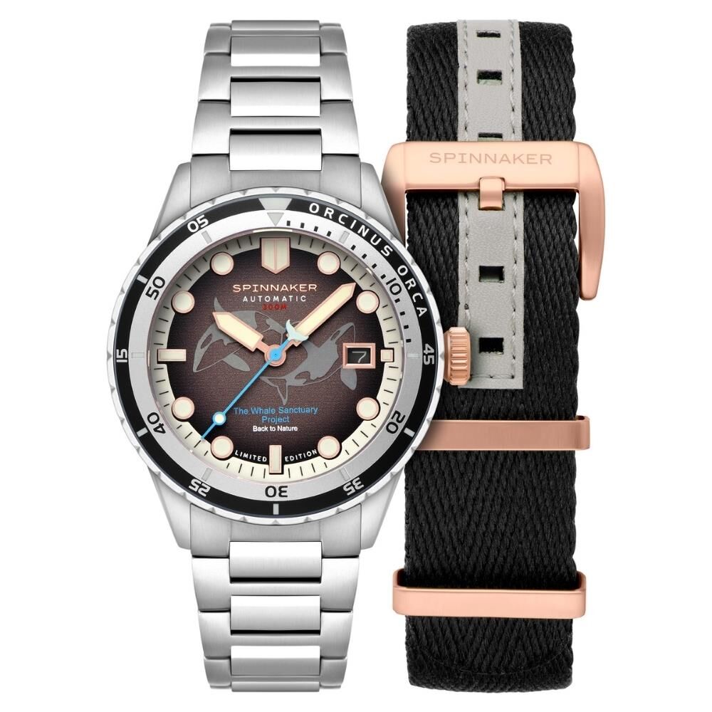 HASS WHALE SANCTUARY PROJECT LIMITED EDITION SP-5128-44 Otomatik (Seiko NH35 Mekanizmalı) Erkek Kol Saati