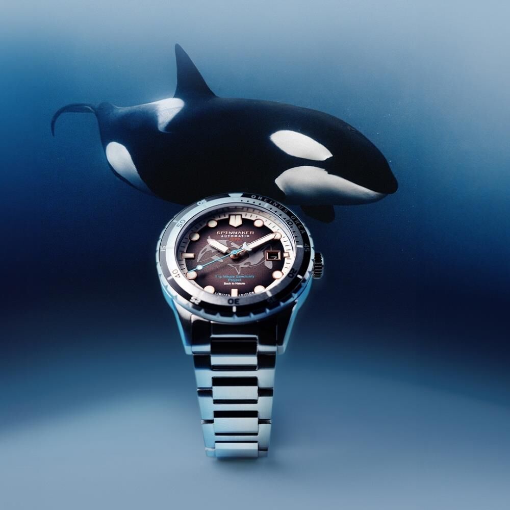 HASS WHALE SANCTUARY PROJECT LIMITED EDITION SP-5128-44 Otomatik (Seiko NH35 Mekanizmalı) Erkek Kol Saati