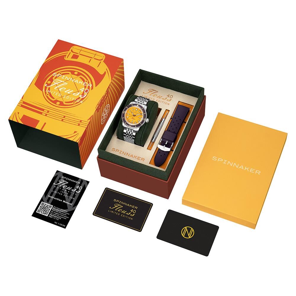 FLEUSS 40 Otomatik 145TH LIMITED EDITION SP-5133-55 (Citizen Miyota 9039 Mekanizmalı) Erkek Kol Saati