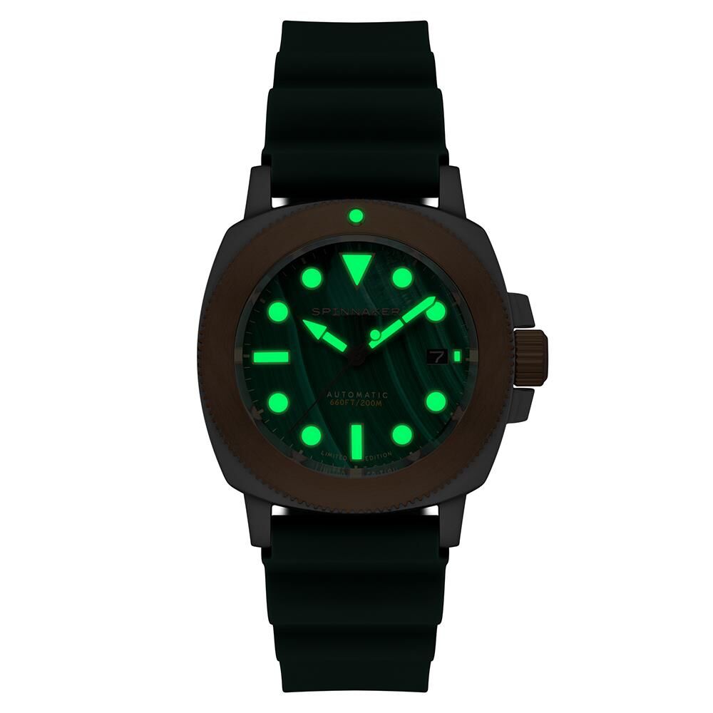 HULL TITANIUM BRONZE Otomatik Lapidary Limited Edition SP-5145-02 (Seiko NH35 Mekanizmalı) Erkek Kol Saati