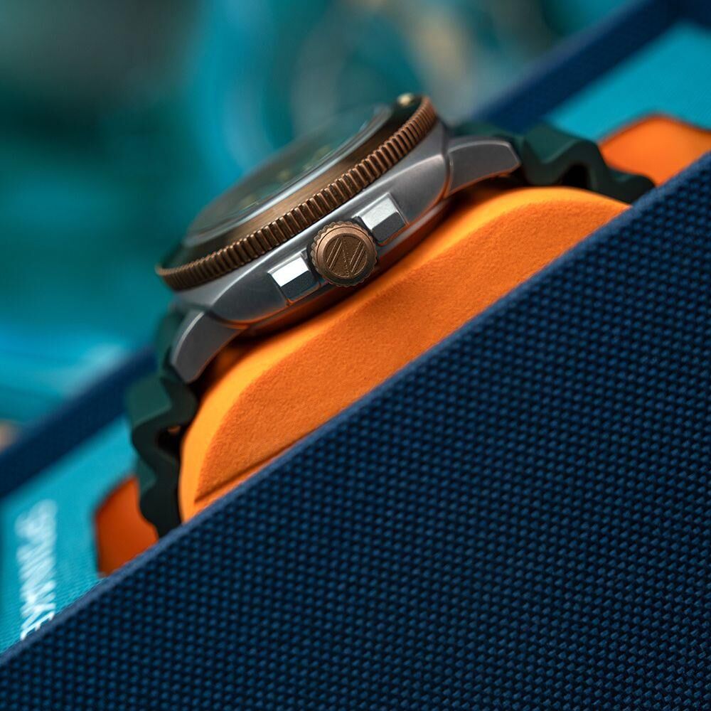 HULL TITANIUM BRONZE Otomatik Lapidary Limited Edition SP-5145-02 (Seiko NH35 Mekanizmalı) Erkek Kol Saati