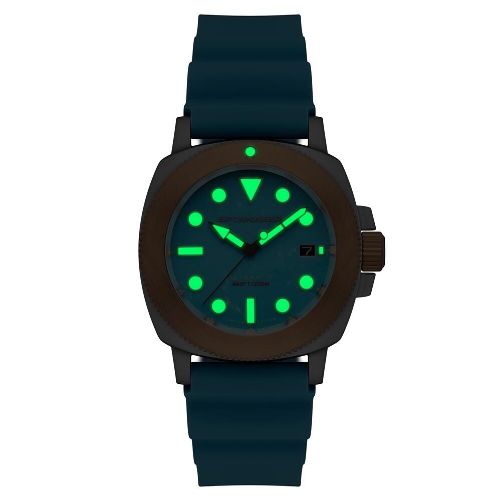 HULL TITANIUM BRONZE Otomatik Lapidary Limited Edition SP-5145-04 (Seiko NH35 Mekanizmalı) Erkek Kol Saati