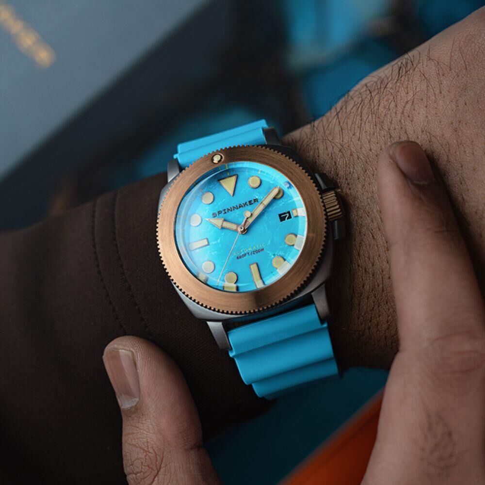 HULL TITANIUM BRONZE Otomatik Lapidary Limited Edition SP-5145-04 (Seiko NH35 Mekanizmalı) Erkek Kol Saati