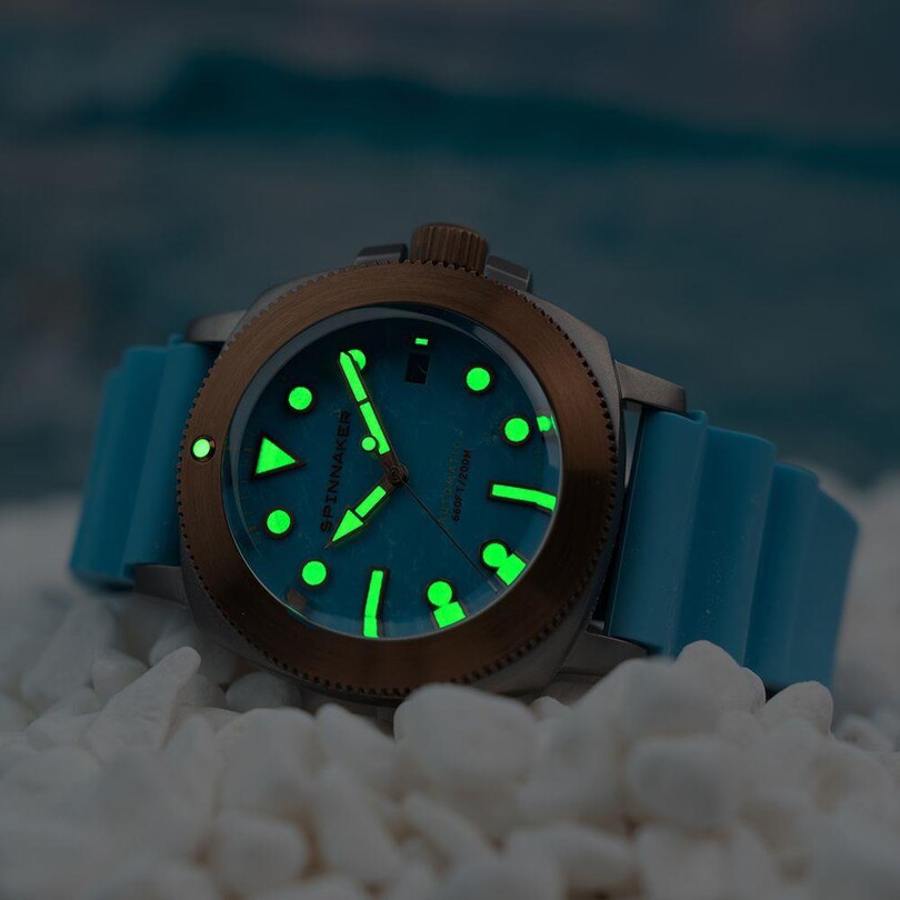HULL TITANIUM BRONZE Otomatik Lapidary Limited Edition SP-5145-04 (Seiko NH35 Mekanizmalı) Erkek Kol Saati - Thumbnail