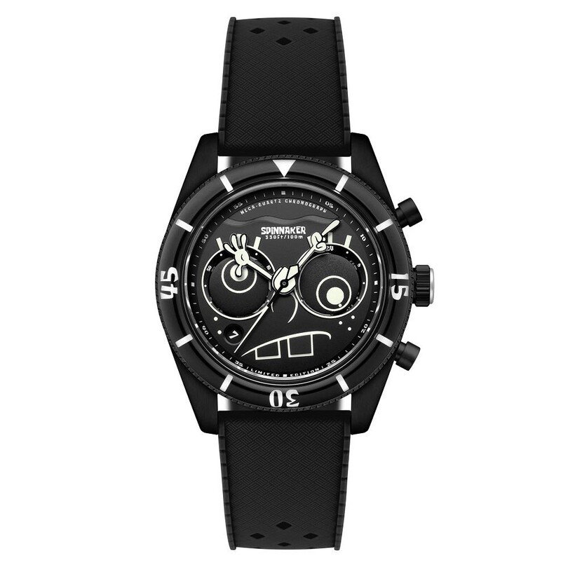 SPINNAKER - FLEUSS Chronograph SP-5154-02 Spongebob Squarepants Eyedial Limited Edition (Seiko VK64 Mekanizmalı) Erkek Kol Saati