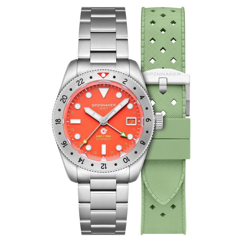SPINNAKER - CROFT 39 GMT SP-5157-33 Otomatik (Seiko NH34 Mekanizmalı) Erkek Kol Saati