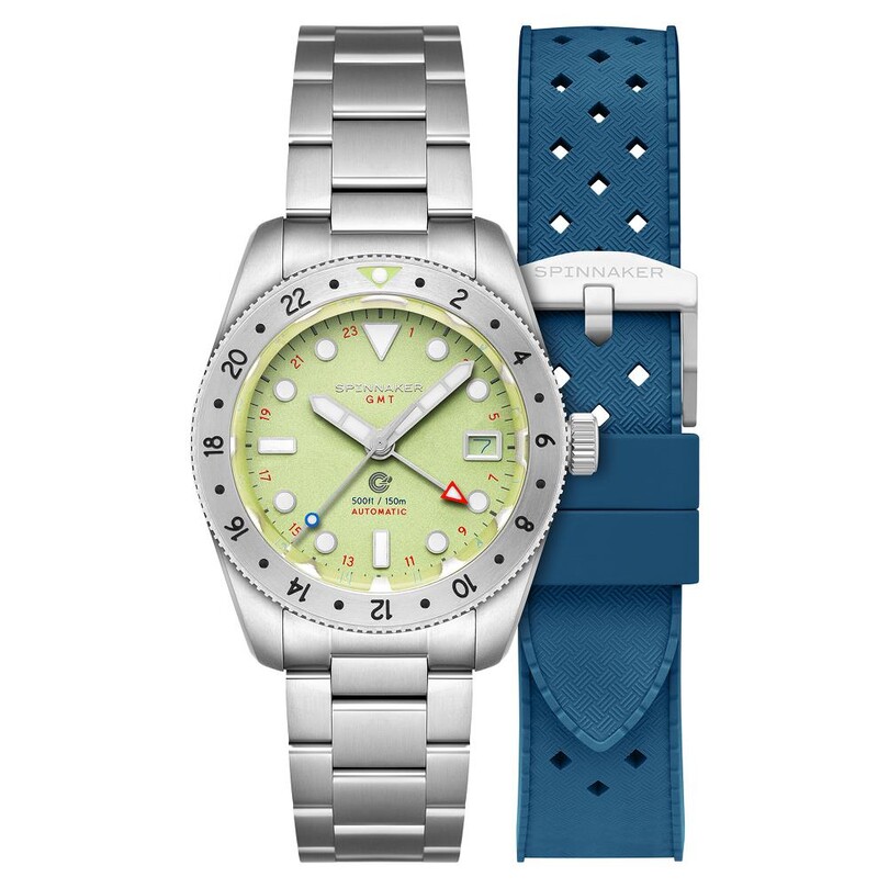 SPINNAKER - CROFT 39 GMT SP-5157-44 Otomatik (Seiko NH34 Mekanizmalı) Erkek Kol Saati