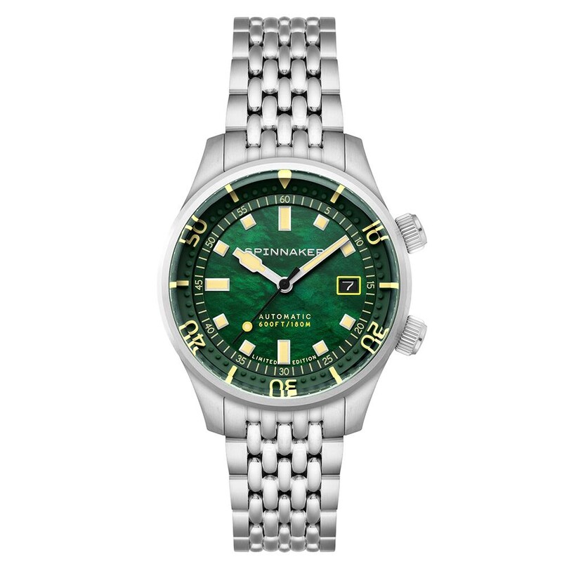 SPINNAKER - BRADNER PEARL DIVER Otomatik Limited Edition SP-5158-11 (Seiko NH35 Mekanizmalı) Erkek Kol Saati