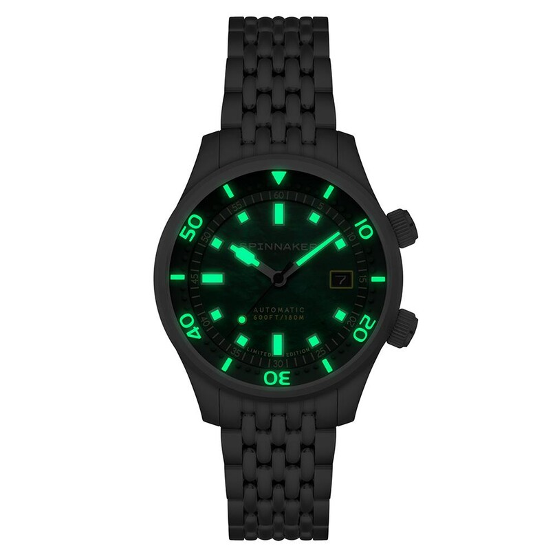 BRADNER PEARL DIVER Otomatik Limited Edition SP-5158-11 (Seiko NH35 Mekanizmalı) Erkek Kol Saati - Thumbnail