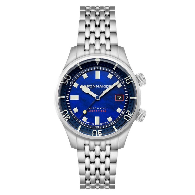 SPINNAKER - BRADNER PEARL DIVER Otomatik Limited Edition SP-5158-33 (Seiko NH35 Mekanizmalı) Erkek Kol Saati