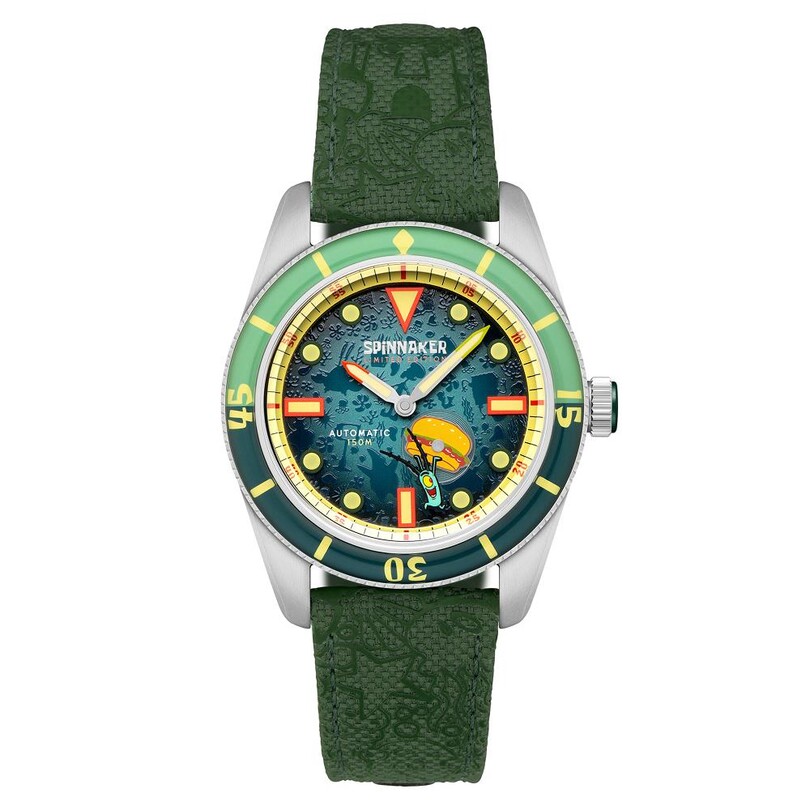 SPINNAKER - FLEUSS Otomatik SP-5160-02 Spongebob Squarepants Frenemies Limited Edition (Miyota 8245 Mekanizmalı) Erkek Kol Saati