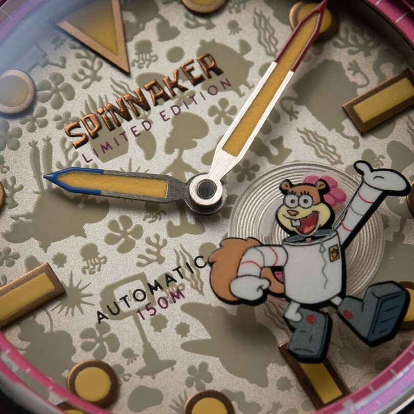 FLEUSS Otomatik SP-5160-03 Spongebob Squarepants Frenemies Limited Edition (Miyota 8245 Mekanizmalı) Erkek Kol Saati - Thumbnail
