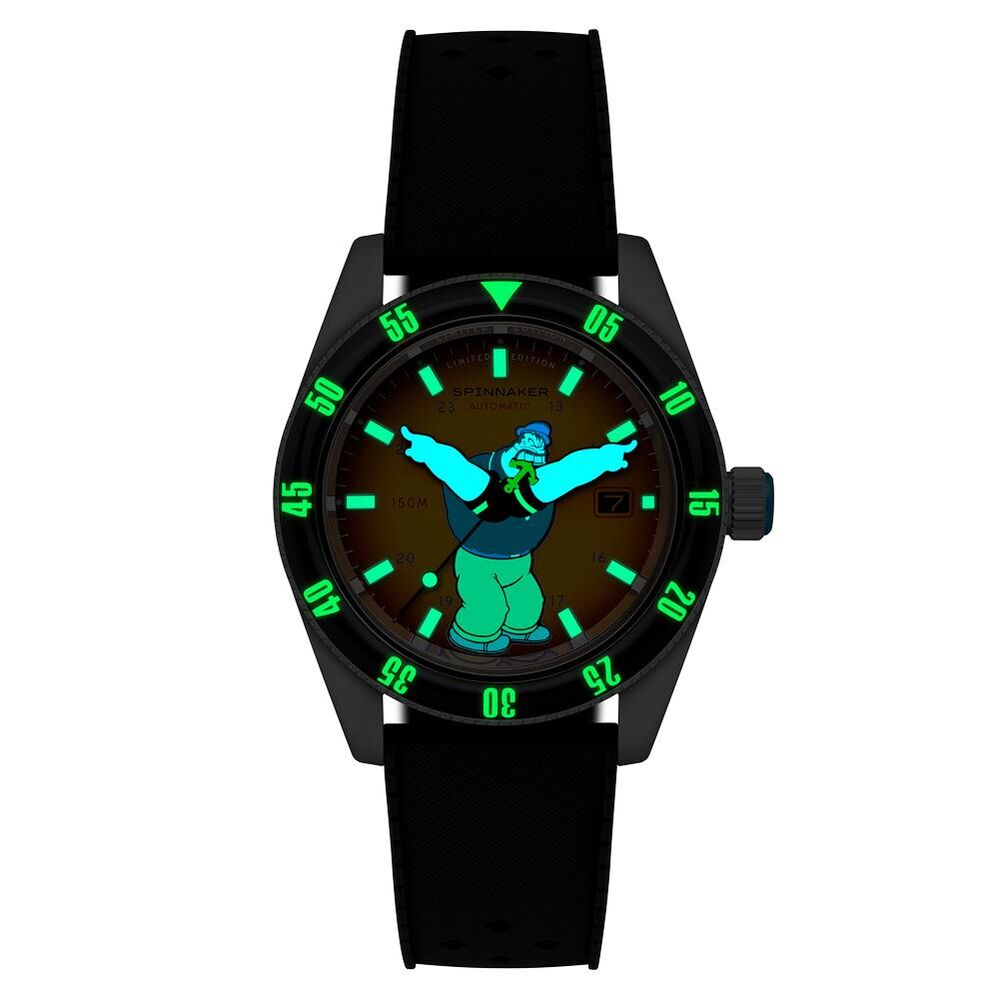 FLEUSS Otomatik SP-5161-01 Popeye Bronemies Limited Edition (Seiko NH35 Mekanizmalı) Erkek Kol Saati