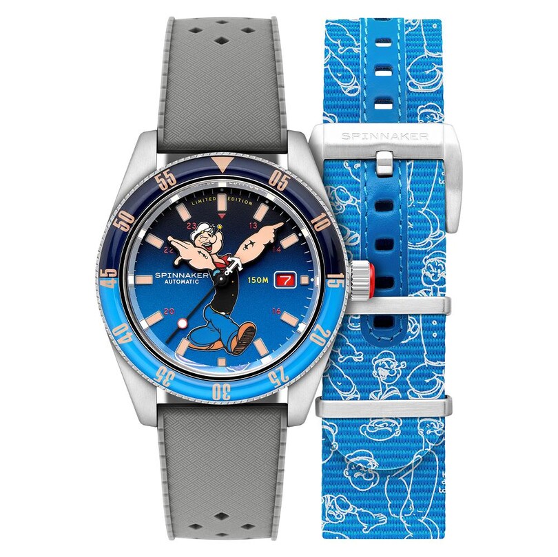SPINNAKER - FLEUSS Otomatik SP-5161-02 Popeye Bronemies Limited Edition (Seiko NH35 Mekanizmalı) Erkek Kol Saati