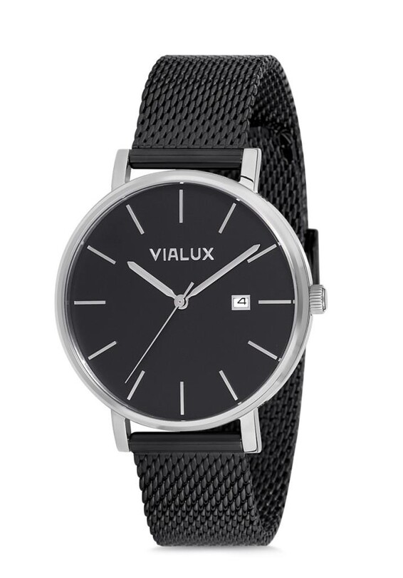 Vialux - Vialux AS511T-04SB Erkek Kol Saati