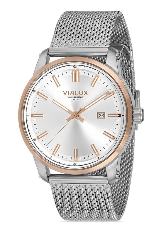 Vialux - Vialux AS526T-02SR Erkek Kol Saati