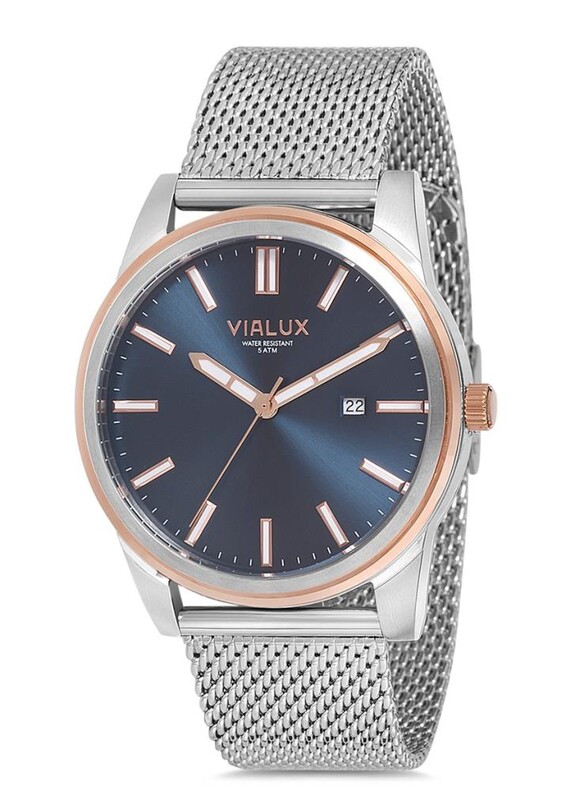 Vialux - Vialux AS534T-11SR Erkek Kol Saati