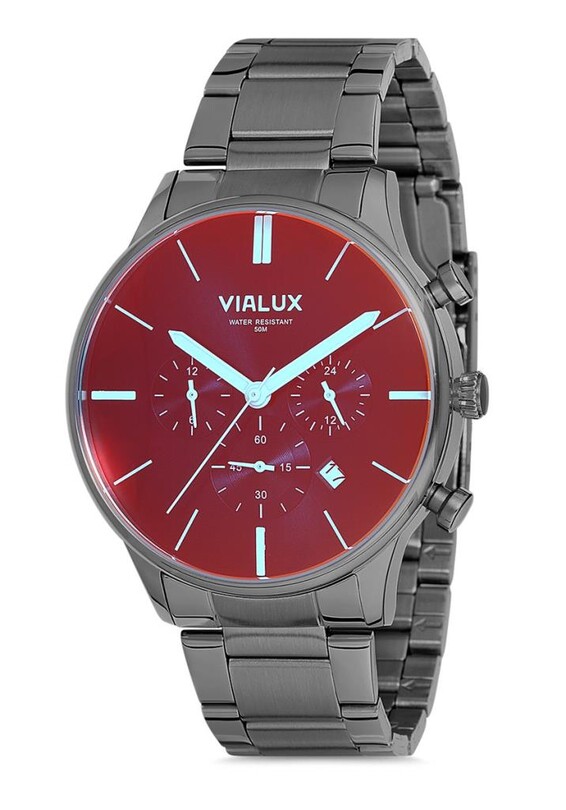 Vialux - Vialux VX511N-11SSX Erkek Kol Saati